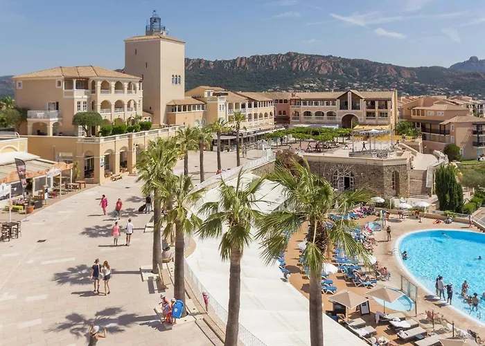 Apartamento Cap Esterel : 2 Pieces, Vue Mer, Acces Piscines - Fr-1-504-663 *